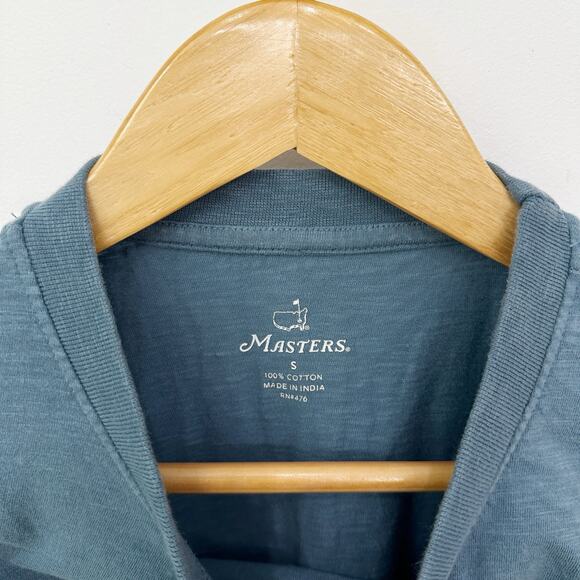 Masters 2025 Golf T Shirt Blue Augusta GA Size Small S - Picture 4 of 5